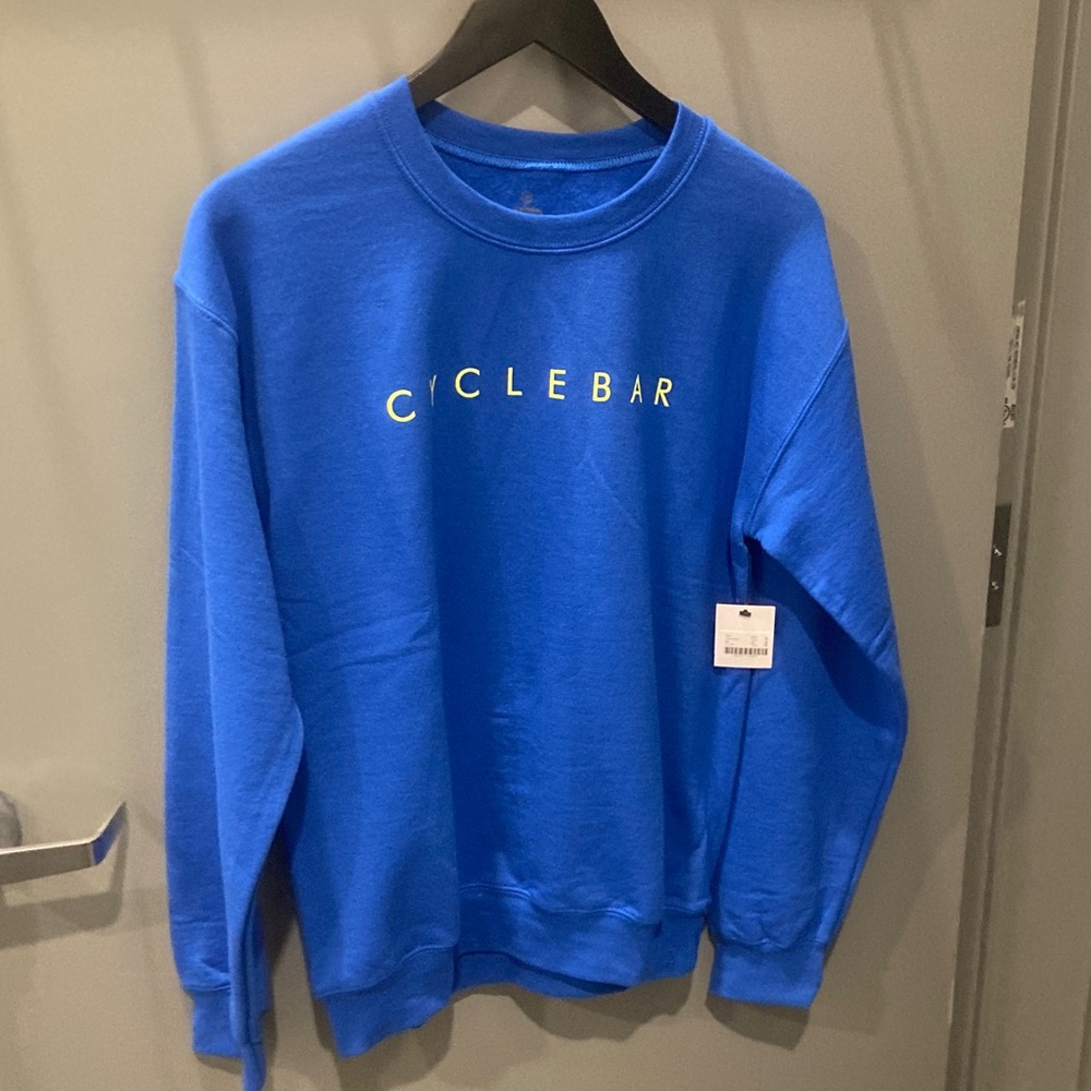 CycleBar Vibrant Blue Crewneck Sweater